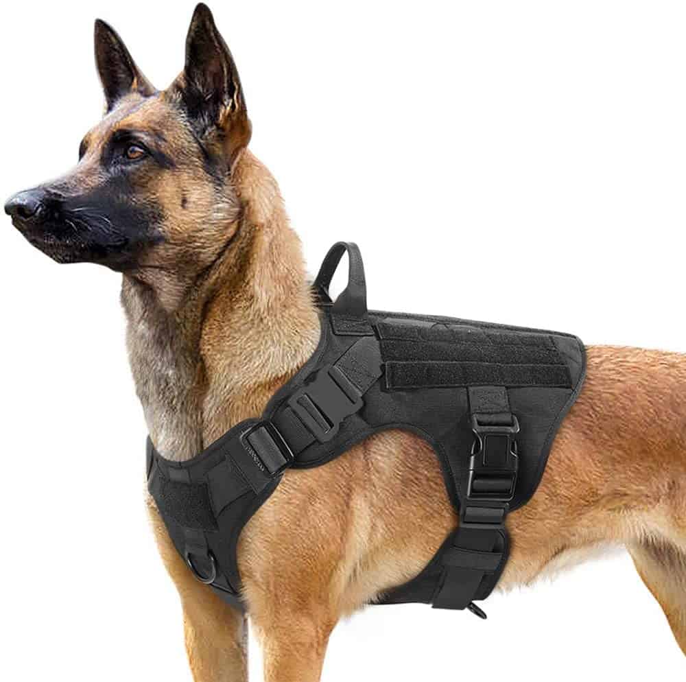 Rabbitgoo Tactical Large Dog Harness