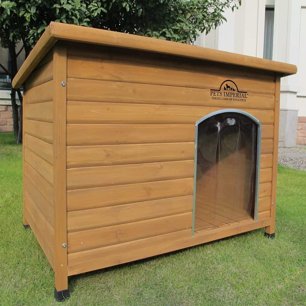 Pets Imperial Extra Large Insulated Wooden Norfolk Dog Kennel