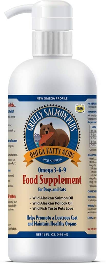 Grizzly Salmon Fish Oil for Dogs