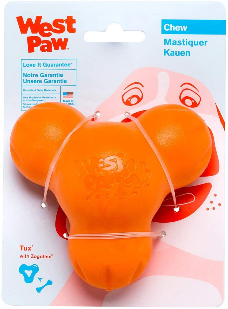 West Paw Zogoflex Tux Treat Dispensing Dog Chew Toy
