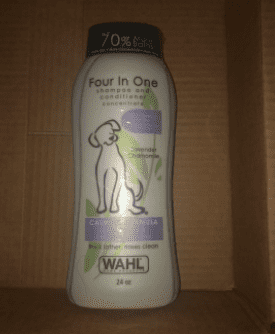 Unboxing of Wahl 4-in-1 Calming Pet Shampoo
