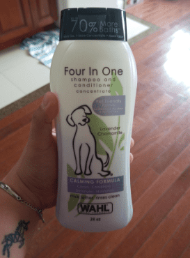 Wahl 4-in-1 Calming Pet Shampoo Customer Review