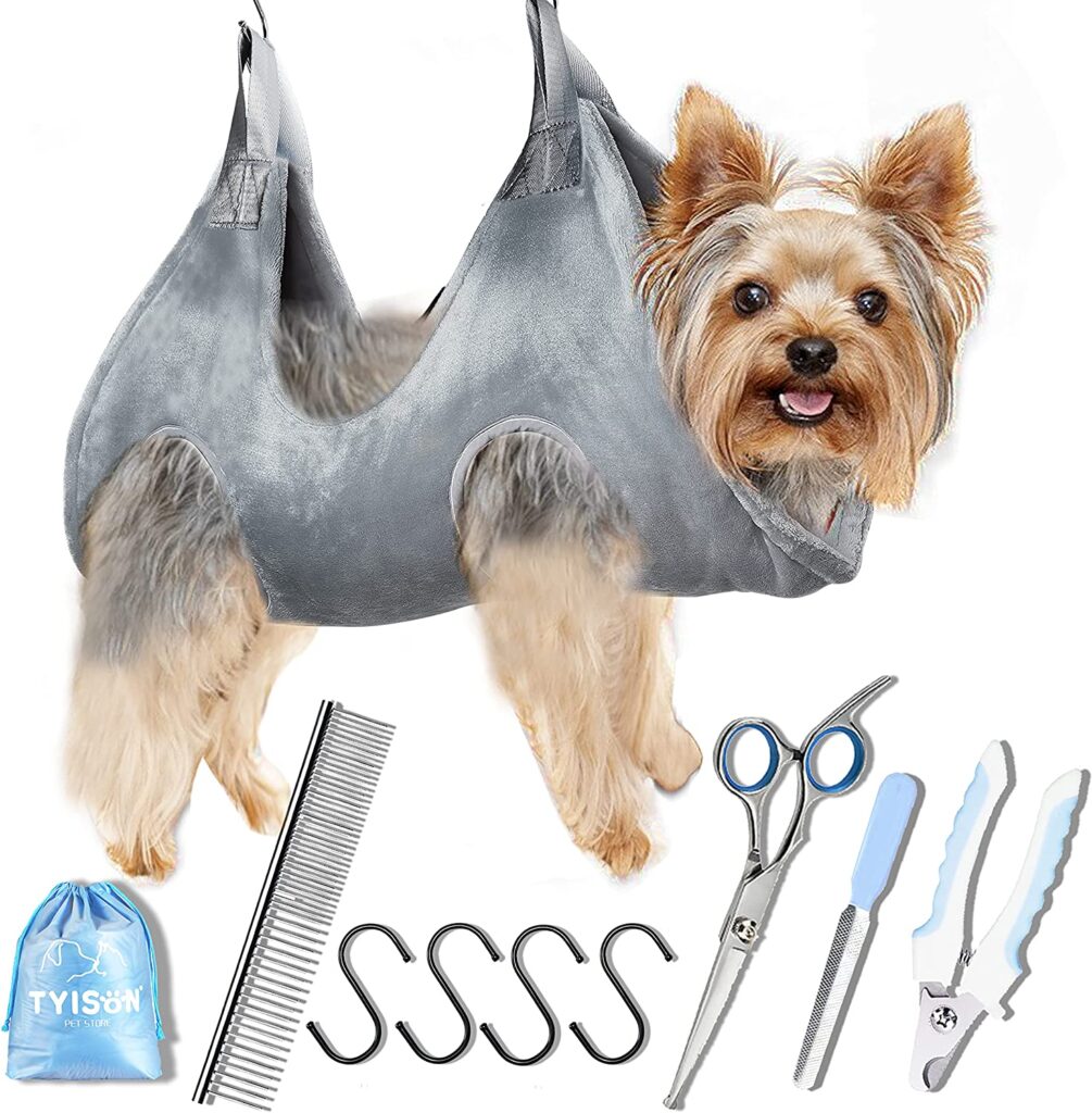 The Tyison The 2-In-1 Dog Grooming Harness