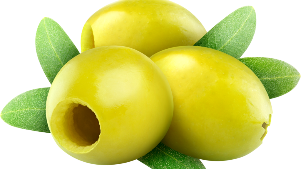 Nutrition facts of olives