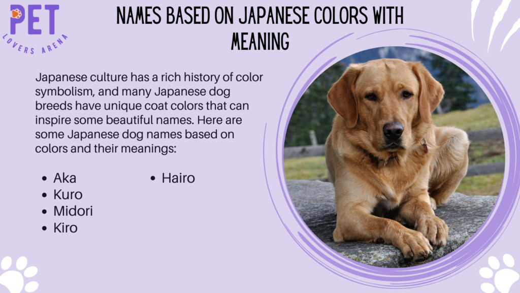 Names Based on Japanese Colors with Meaning
